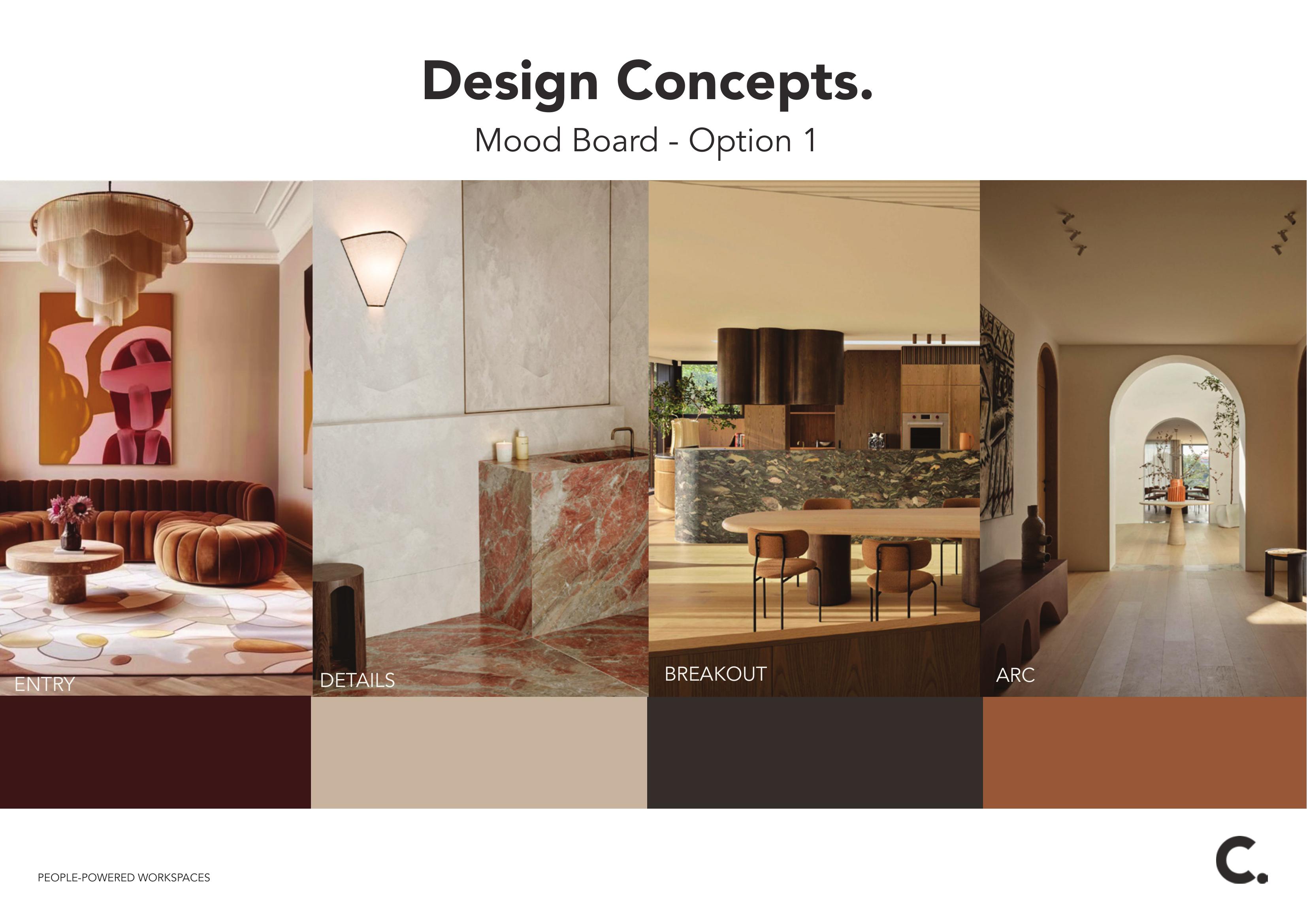 Direction 1 Option A — Mood Board