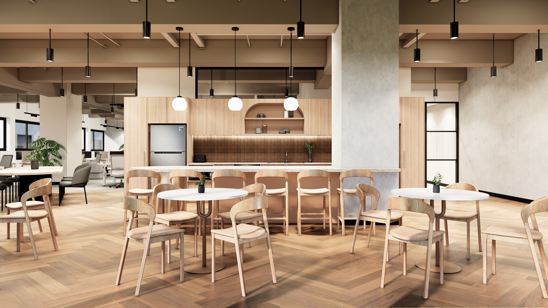 The Third Space — Kitchen & Café Dining