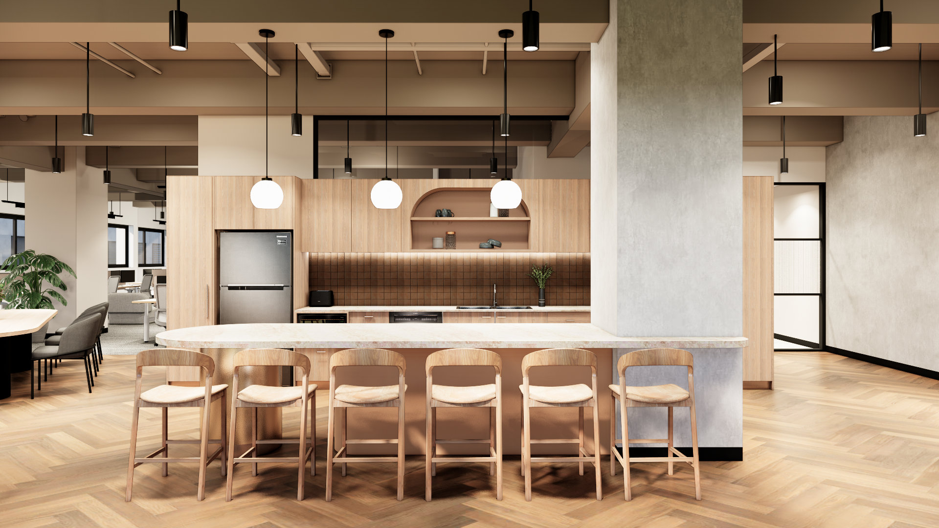 The Third Space — Kitchen Island
